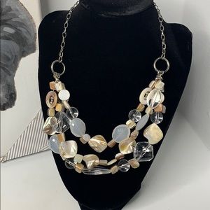 Layered  beaded necklace
